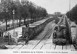 Nádraží kolem roku 1900