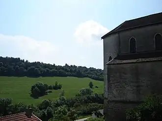 Závěr kostela.