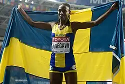 Abeba Aregawiová (15. srpna 2013)