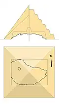 Rekonstrukce pyramidy (podle Nabila Svelima)