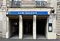 Vstup do stanice z Rue La Fayette