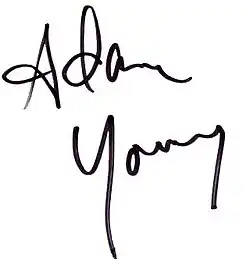 Podpis Adama Younga