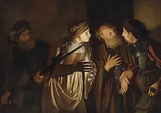Adam de Coster, Zapření svatého Petra