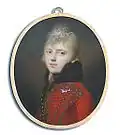 Vévoda Adam Württemberský, Mariin syn. Portrét od Johanna Dominika Bossiho (1805)