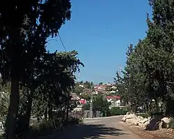 Zástavba v Aderet