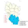 Administrativní dělení LLR