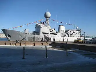 Admiral Pitka (ex Beskytteren) v Helsinkách