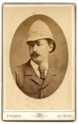 Emil Holub (foto Adolf Russ, Hradec Králové)