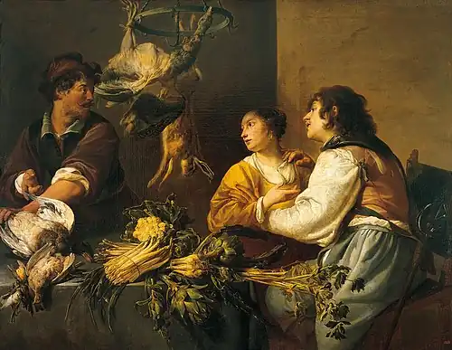 Adriaen van Utrecht, Theodoor Rombouts: Kuchyně (30. léta 17. století)