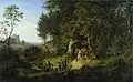 Svatební průvod na jaře, 1847
