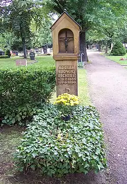 Hrob malíře Adriana Ludwiga Richtera