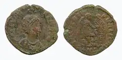 Mince zobrazující Aelii Eudoxii
