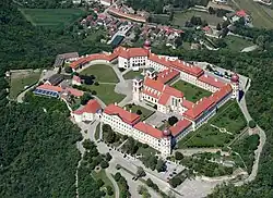 Klášter Göttweig od jihovýchodu