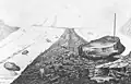 Joseph Bettannier: Glacier inférieur de l’Aar. V: Louis Agassiz: Études sur les glaciers, 1840[4]
