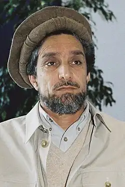 Ahmad Šáh Masúd (5. dubna 2001)