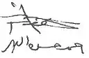 Ahmad Hasan al-Bakr, podpis