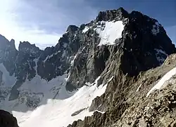 L’Ailefroide nad ledovcem Glacier Noir