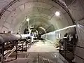 Tunel navazujícího úseku během výstavby
