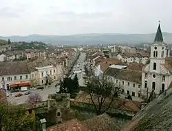 Pohled na Aiud