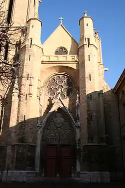 Pohled na kostel