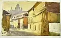 Ulice (akvarel)