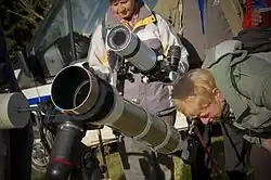 Pozorování sluneční fotosféry v rámci akce pro veřejnost