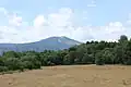 Pohled z Alžbětína na Velký Javor
