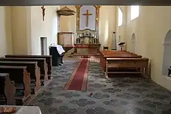 Interiér kostela