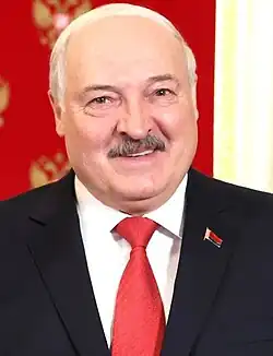 Alexandr Lukašenko v roce 2024