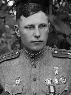Alexandr Pokryškin v roce 1943