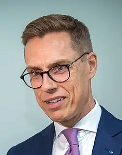 Alexander Stubb v říjnu 2018