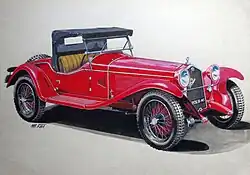 Alfa Romeo 6C 1750 GS (1930), Campari s tímto vozem závodil v letech 1930-31