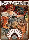 Biscuits Lefèvre-Utile, 1896