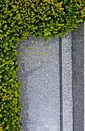 Hrob syna, Vincenta (Wolfganga) Döblina, a jeho rodičů (Cimetière d'Housseras)