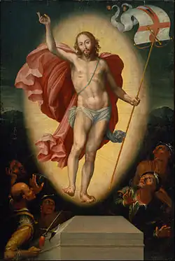 Vzkříšení Krista, Alonso López de Herrera, asi 1625