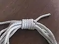 Polyamidové lano splétané z 10 pramenů