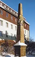 Saský poštovní milník (1722)