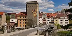Přechod pro pěší z Görlitz do Zgorzelce otevřený v roce 2004