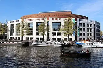 Stopera v nizozemském Amsterdamu
