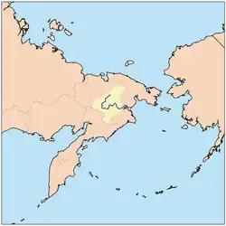 mapa povodí řeky