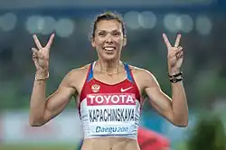 Anastasija Kapačinská na MS 2011