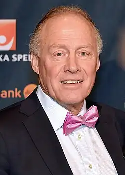 Anders Hedberg na udílení cen Idrottsgalan v roce 2013