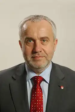 Andris Šķēle (4. listopadu 2010)