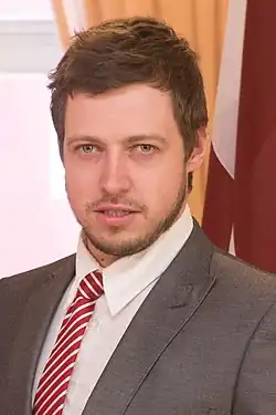 Andris Šics (13. března 2015)