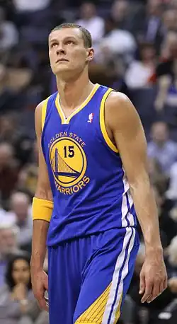 Andris Biedriņš (2. března 2011)