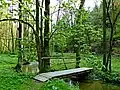 Anenské údolí je průchozí po neznačené pěšině ve směru jih - sever (od Skutče do Hroubovic); přes meandrující Anenský potok jsou instalovány dřevěné lávky