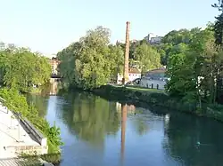 řeka v Angoulême