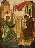 Zvěstování 1405 (Chrám Zvěstování Panny Marie, Kreml, Moskva)