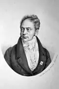 Syn Anselm Salomon, litografie Friedrich Lieder, 1830