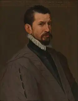Hubert Goltzius, autor Anthonis Mor, 1574